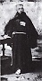 Padre Leopoldo fotografato in occasione della celebrazione della prima messa. (Adriano Danieli)